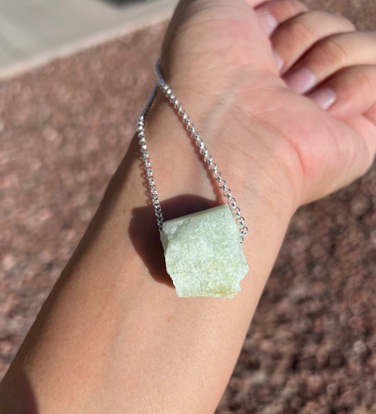 EXCLUSIVE Aquamarine Crystal Necklace