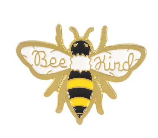 Bee Kind Bumble Bee Enamel Pin