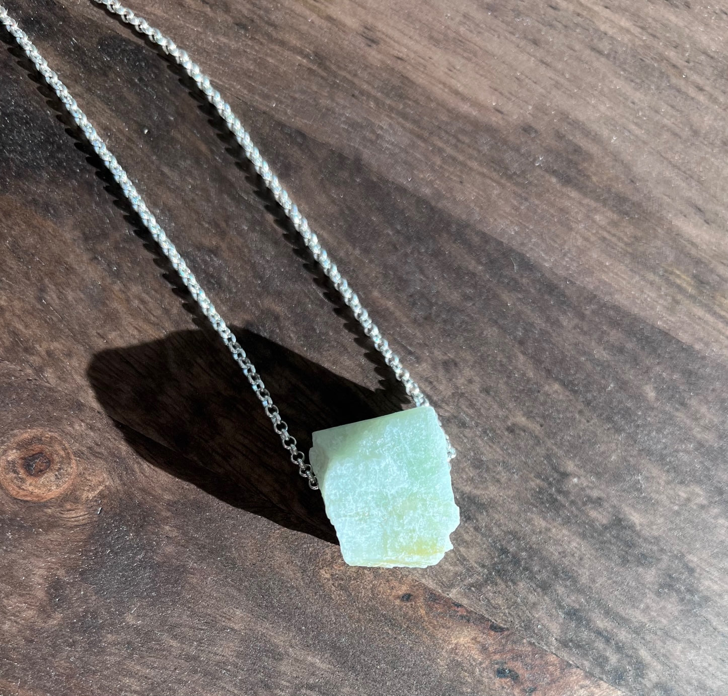 EXCLUSIVE Aquamarine Crystal Necklace