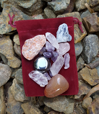 CHAKRA HEALING STONES SET