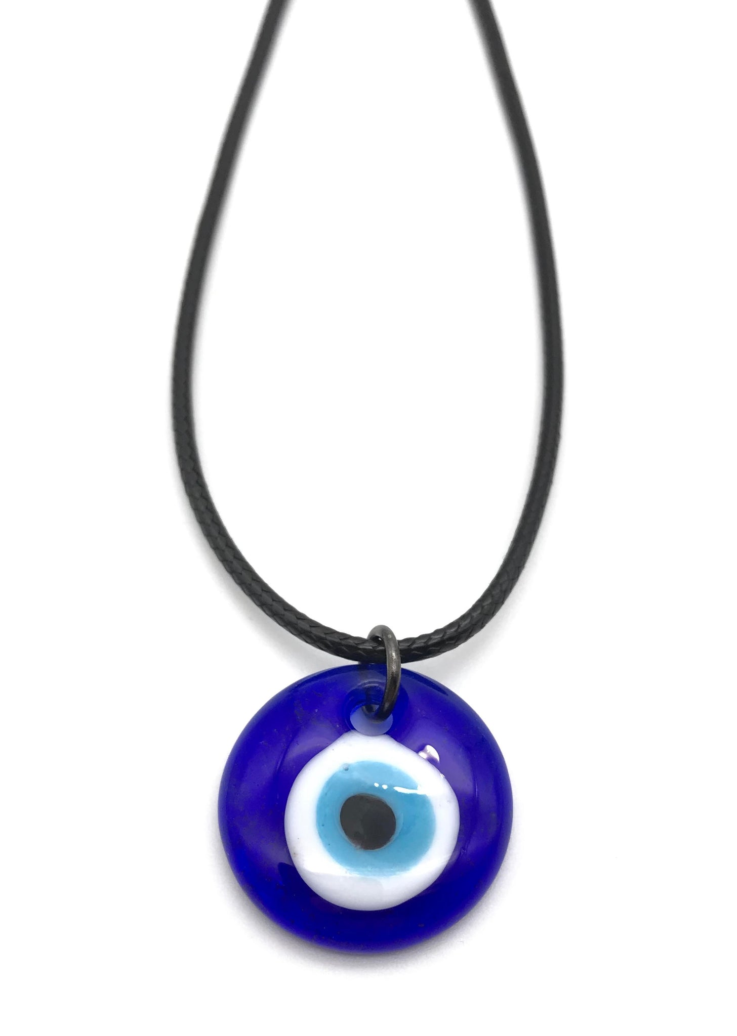Evil eye cord shop necklace